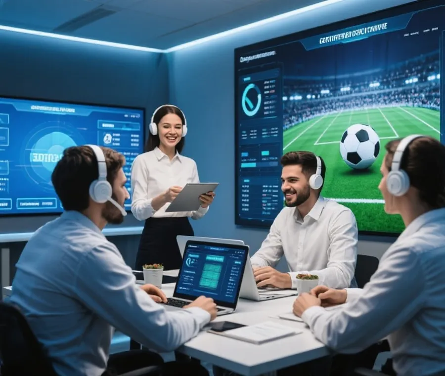 世界盃中心客服支援示意圖